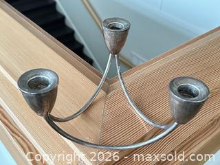 MaxSold Auction: Sterling silver modernist weighted candle holder - Vallejo (California, USA) SELLER MANAGED Estate Sale Online Auction - Georgia Street