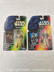 MaxSold Auction: Two MORE Star Wars figures in original packaging - Vallejo (California, USA) SELLER MANAGED Estate Sale Online Auction - Georgia Street