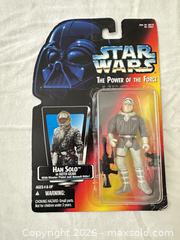 MaxSold Auction: Two MORE Star Wars figures in original packaging - Vallejo (California, USA) SELLER MANAGED Estate Sale Online Auction - Georgia Street