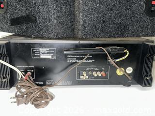 MaxSold Auction: Two speakers and an amplifier - Vallejo (California, USA) SELLER MANAGED Estate Sale Online Auction - Georgia Street