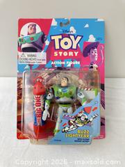 MaxSold Auction: Vintage Buzz Lightyear toy in original packaging - Vallejo (California, USA) SELLER MANAGED Estate Sale Online Auction - Georgia Street
