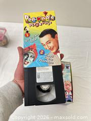 MaxSold Auction: Vintage Pee-wee’s Playhouse box set of VHS tapes - Vallejo (California, USA) SELLER MANAGED Estate Sale Online Auction - Georgia Street
