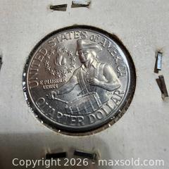 MaxSold Auction: 1776-1976 200 Anniversary usa. 25 Cent Coin. - Leeds And The Thousand Islands (Ontario, Canada) SELLER MANAGED Downsizing Online Auction - Prince Street