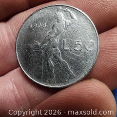 MaxSold Auction: 1968 Blacksmith L.50 Coin - Leeds And The Thousand Islands (Ontario, Canada) SELLER MANAGED Downsizing Online Auction - Prince Street