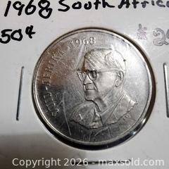 MaxSold Auction: 1968 South African 50  - Leeds And The Thousand Islands (Ontario, Canada) SELLER MANAGED Downsizing Online Auction - Prince Street