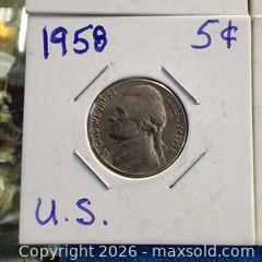 MaxSold Auction: 4 USA nickels  - Leeds And The Thousand Islands (Ontario, Canada) SELLER MANAGED Downsizing Online Auction - Prince Street