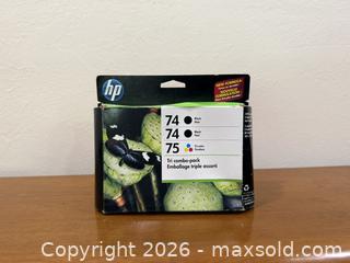 MaxSold Auction: HP Tri Combo-Pack Ink Cartridges  - Sunnyvale (California, USA) SELLER MANAGED Estate Sale Online Auction -  Floyd Avenue