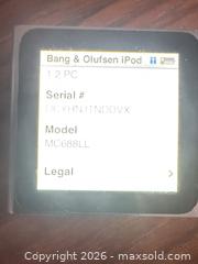 MaxSold Auction: Bang & Olufsen BeoSound 8 iPod/iPhone Docking Speaker, Silver with iPod - Vancouver (British Columbia, Canada) SELLER MANAGED Downsizing Online Auction - Ortona Crescent