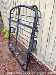 MaxSold Auction: Black Steel Universal Roof Rack / Cargo Carrier - Vancouver (British Columbia, Canada) SELLER MANAGED Downsizing Online Auction - Ortona Crescent
