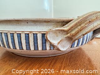 MaxSold Auction: Melling Earthenware Ceramic 3-Piece Set, Circa 1983 - Vancouver (British Columbia, Canada) SELLER MANAGED Downsizing Online Auction - Ortona Crescent