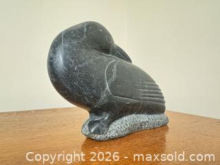 MaxSold Auction: Stone Bird Sculpture — Soapstone/Serpentine Carving - Vancouver (British Columbia, Canada) SELLER MANAGED Downsizing Online Auction - Ortona Crescent
