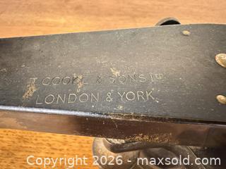 MaxSold Auction: T. Cooke & Sons Surveyor's Transit No. 11886 (Victorian/Early 20th C) - Vancouver (British Columbia, Canada) SELLER MANAGED Downsizing Online Auction - Ortona Crescent