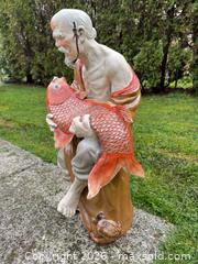 MaxSold Auction: Vintage Asian Porcelain Fisherman and Fish Figurine, Medium - Vancouver (British Columbia, Canada) SELLER MANAGED Downsizing Online Auction - Ortona Crescent