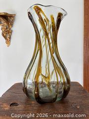MaxSold Auction: Antique Ponteled Glass Vase - Saanich (British Columbia, Canada) PARTNER MANAGED Reseller Online Auction - Old West Saanich Road
