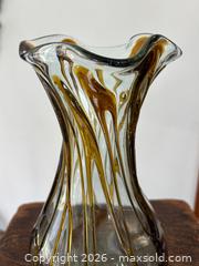 MaxSold Auction: Antique Ponteled Glass Vase - Saanich (British Columbia, Canada) PARTNER MANAGED Reseller Online Auction - Old West Saanich Road