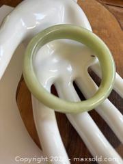 MaxSold Auction: Chinese Jade Bangle - Saanich (British Columbia, Canada) PARTNER MANAGED Reseller Online Auction - Old West Saanich Road