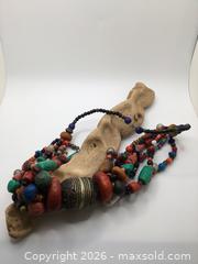 MaxSold Auction: Huge Chunky Tribal Necklace - Saanich (British Columbia, Canada) PARTNER MANAGED Reseller Online Auction - Old West Saanich Road