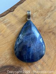 MaxSold Auction: Large Sterling Silver BOHO Drop Pendant - Saanich (British Columbia, Canada) PARTNER MANAGED Reseller Online Auction - Old West Saanich Road