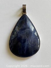 MaxSold Auction: Large Sterling Silver BOHO Drop Pendant - Saanich (British Columbia, Canada) PARTNER MANAGED Reseller Online Auction - Old West Saanich Road