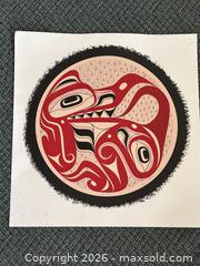 MaxSold Auction: North West Coast Native Limited Edition Print Signed - Saanich (British Columbia, Canada) PARTNER MANAGED Reseller Online Auction - Old West Saanich Road