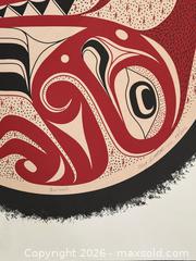 MaxSold Auction: North West Coast Native Limited Edition Print Signed - Saanich (British Columbia, Canada) PARTNER MANAGED Reseller Online Auction - Old West Saanich Road