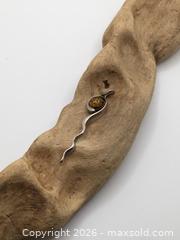 MaxSold Auction: Sterling Silver Amber Drop Pendant - Saanich (British Columbia, Canada) PARTNER MANAGED Reseller Online Auction - Old West Saanich Road