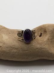 MaxSold Auction: Sterling Silver Gold Overlay Cabochon Ring - Saanich (British Columbia, Canada) PARTNER MANAGED Reseller Online Auction - Old West Saanich Road