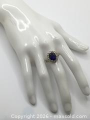 MaxSold Auction: Sterling Silver Lady Diana Style Ring - Saanich (British Columbia, Canada) PARTNER MANAGED Reseller Online Auction - Old West Saanich Road