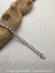 MaxSold Auction: Sterling Silver Tennis Bracelet - Saanich (British Columbia, Canada) PARTNER MANAGED Reseller Online Auction - Old West Saanich Road