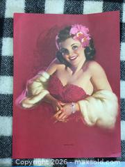 MaxSold Auction: Three Original 1950's Pin Up Prints - Saanich (British Columbia, Canada) PARTNER MANAGED Reseller Online Auction - Old West Saanich Road