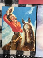 MaxSold Auction: Three Original 1950's Pin Up Prints - Saanich (British Columbia, Canada) PARTNER MANAGED Reseller Online Auction - Old West Saanich Road