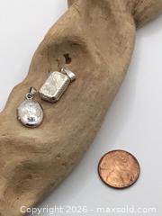 MaxSold Auction: Two Vintage Sterling Silver Miniature Lockets - Saanich (British Columbia, Canada) PARTNER MANAGED Reseller Online Auction - Old West Saanich Road