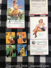 MaxSold Auction: Vintage 1950's Original Pin Ups  - Saanich (British Columbia, Canada) PARTNER MANAGED Reseller Online Auction - Old West Saanich Road