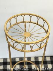 MaxSold Auction: Vintage Metal Plant Stand - Saanich (British Columbia, Canada) PARTNER MANAGED Reseller Online Auction - Old West Saanich Road