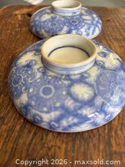 MaxSold Auction: Vintage Oriental Blue And White Shallow Bowls  - Saanich (British Columbia, Canada) PARTNER MANAGED Reseller Online Auction - Old West Saanich Road
