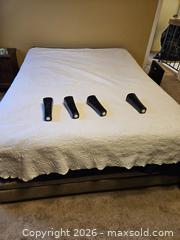 MaxSold Auction: Bed Frame, Matress and Legs 89x54 - Virginia Beach (Virginia, USA) SELLER MANAGED Downsizing Online Auction - Beachview Drive