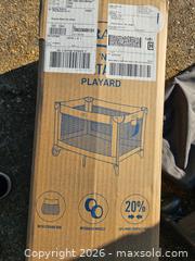 MaxSold Auction: Graco Pack 'n Play Playard, Grey Frame with Animal Print - Virginia Beach (Virginia, USA) SELLER MANAGED Downsizing Online Auction - Beachview Drive