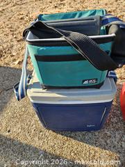 MaxSold Auction: Lot of Three Coolers: Soft-Sided, Small Hard, Medium Red/White - Virginia Beach (Virginia, USA) SELLER MANAGED Downsizing Online Auction - Beachview Drive