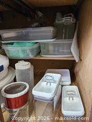MaxSold Auction: Mixed Plastic Kitchen Storage & Prep Tool Lot, 16+ Pieces - Virginia Beach (Virginia, USA) SELLER MANAGED Downsizing Online Auction - Beachview Drive