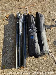 MaxSold Auction: Pro Photo Studio Folding Photography Light Stands, Black (2) - Virginia Beach (Virginia, USA) SELLER MANAGED Downsizing Online Auction - Beachview Drive
