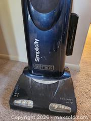 MaxSold Auction: Simplicity Synergy Upright Vacuum (Type X HEPA Bags) - Virginia Beach (Virginia, USA) SELLER MANAGED Downsizing Online Auction - Beachview Drive