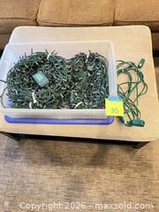 MaxSold Auction: Box of Christmas Lights and Extension Cord  - Gig Harbor (Washington, USA) SELLER MANAGED Downsizing Online Auction - 31st Street Court Northwest (CONDO)