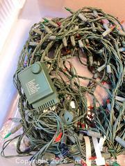 MaxSold Auction: Box of Christmas Lights and Extension Cord  - Gig Harbor (Washington, USA) SELLER MANAGED Downsizing Online Auction - 31st Street Court Northwest (CONDO)