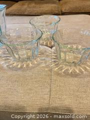 MaxSold Auction: Glass Salad Bowl and 3 Small Matching Bowls - Gig Harbor (Washington, USA) SELLER MANAGED Downsizing Online Auction - 31st Street Court Northwest (CONDO)