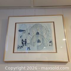 MaxSold Auction: Jamasie Teevee engraving - Toronto Ontario, Canada) SELLER MANAGED Downsizing Online Auction - Islington Avenue 