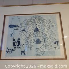 MaxSold Auction: Jamasie Teevee engraving - Toronto Ontario, Canada) SELLER MANAGED Downsizing Online Auction - Islington Avenue 