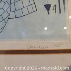 MaxSold Auction: Jamasie Teevee engraving - Toronto Ontario, Canada) SELLER MANAGED Downsizing Online Auction - Islington Avenue 