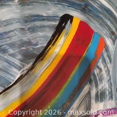 MaxSold Auction: Signed oil on paper by Howord Soar b1949 - Toronto Ontario, Canada) SELLER MANAGED Downsizing Online Auction - Islington Ave 