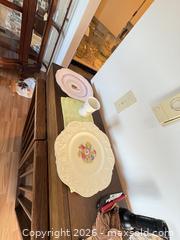 MaxSold Auction: Decorative Crown Ducal Porcelain Plates and Floral Vase - Burnaby (British Columbia, Canada) PARTNER MANAGED Estate Sale Online Auction - Cardston Court (CONDO)