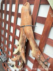 MaxSold Auction: Driftwood Wall Decor Natural Wood Sculpture, approx. 36 in - Burnaby (British Columbia, Canada) PARTNER MANAGED Estate Sale Online Auction - Cardston Court (CONDO)